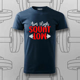 Squat Low T-Shirt For Men – Perfect for Fitness Enthusiasts