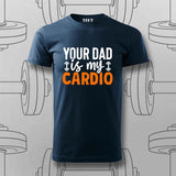 "Lifting Is My Cardio" T-Shirt For Men – Gym Lovers' Favorite