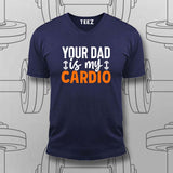 "Lifting Is My Cardio" T-Shirt For Men – Gym Lovers' Favorite