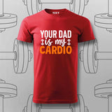 "Lifting Is My Cardio" T-Shirt For Men – Gym Lovers' Favorite