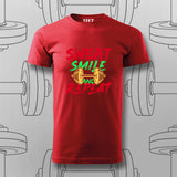 Sweat, Smile & Repeat Gym T-shirt For Men