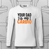 "Lifting Is My Cardio" T-Shirt For Men – Gym Lovers' Favorite