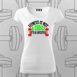 Fitness Is Not a Choice T-Shirt For Women – Commit to the Grind