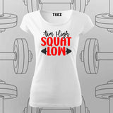 Squat Low T-Shirt For Women – Perfect for Fitness Enthusiasts