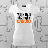 "Lifting Is My Cardio" T-Shirt For Women – Gym Lovers' Favorite