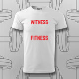 Witness Fitness T-Shirt For Men – Power Through Every Rep