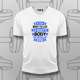 Stay Fit Live Healthy, Gym Regularly T-Shirt For Men