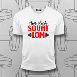 Squat Low T-Shirt For Men – Perfect for Fitness Enthusiasts