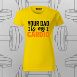 "Lifting Is My Cardio" T-Shirt For Women – Gym Lovers' Favorite