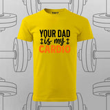 "Lifting Is My Cardio" T-Shirt For Men – Gym Lovers' Favorite