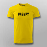 Hacken Proof Tee - Bold Cybersecurity Defender Wear by Teez