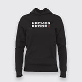 Hacken Proof - Women's Cybersecurity Tech Tee