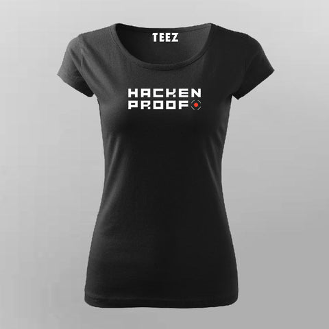 Hacken Proof - Women's Cybersecurity Tech Tee