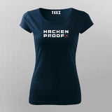 Hacken Proof - Women's Cybersecurity Tech Tee