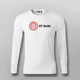 IIT Delhi Men's Round Neck Tee - Stylish Campus Wear by Teez