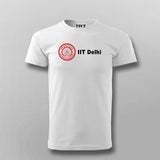 IIT Delhi Men's Round Neck Tee - Stylish Campus Wear by Teez