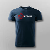 IIT Delhi Men's Round Neck Tee - Stylish Campus Wear by Teez