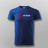 IIT Delhi Men's Round Neck Tee - Stylish Campus Wear by Teez