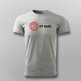 IIT Delhi Men's Round Neck Tee - Stylish Campus Wear by Teez