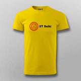 IIT Delhi Men's Round Neck Tee - Stylish Campus Wear by Teez