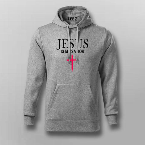 Jesus Is My Saviour Hoodie - Faithful and Stylish Wear by Teez