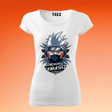 kakashi-white-women--t-shirt