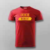 Live in the Moment Tee - Inspirational Everyday Wear by Teez