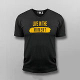 Live in the Moment Tee - Inspirational Everyday Wear by Teez