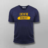 Live in the Moment Tee - Inspirational Everyday Wear by Teez