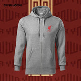 Liverpool  Cotton & Zipper Hoodie for Men Reds Fan Gear