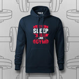 Sleep vs. Gym Funny Fitness T-Shirt – For Men