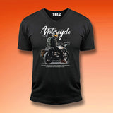 Motorcycle T-Shirt & Hoodie for Men - Rider Style