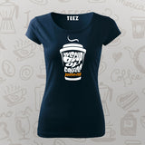 "Cup of Positivi-Tea Coffee T-Shirt for Women"