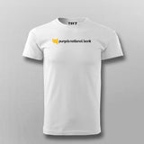 PNB Logo Tee - Proud Financial Institution Wear by Teez