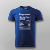 Programmer Nutrition Facts Tee - Funny and Geeky Wear by Teez