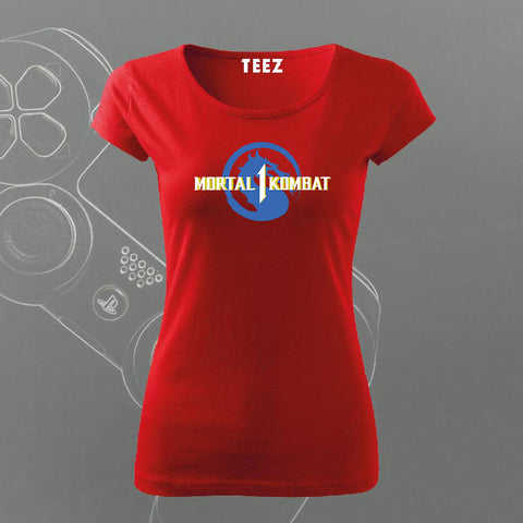 Mortal Kombat 1 T-Shirt for Women | Retro Gaming Style