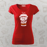 "Cup of Positivi-Tea Coffee T-Shirt for Women"