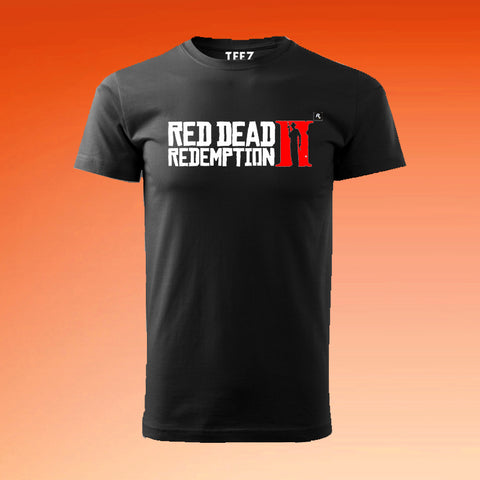 redemption-black-Half-Sleeve-T-shirt-For-Men