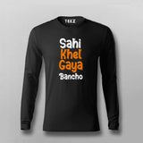 Sahi khel gaya bancho  Men's T-Shirt & hoodie