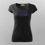 Sodexo Logo T-Shirt For Women