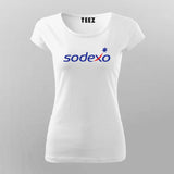 Sodexo Logo T-Shirt For Women