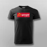 Spicejet Logo T-shirt For Men