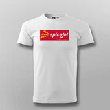 Spicejet Logo T-shirt For Men