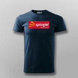 Spicejet Logo T-shirt For Men