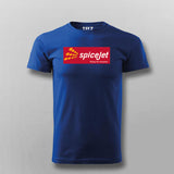 Spicejet Logo T-shirt For Men