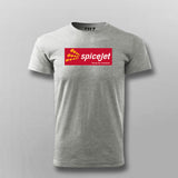 Spicejet Logo T-shirt For Men