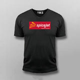 Spicejet Logo T-shirt For Men