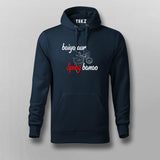 spicy Navy Hoodie For Men