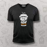 "Cup of Positivi-Tea Coffee T-Shirt for Men"