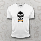 "Cup of Positivi-Tea Coffee T-Shirt for Men"